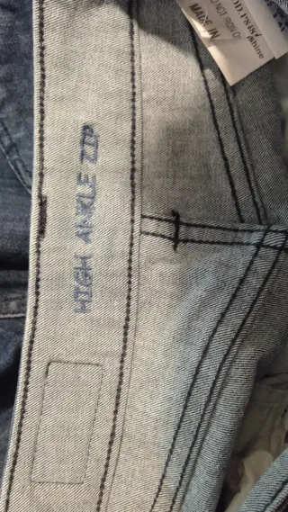 Pantalón vaquero mujer SOS azul