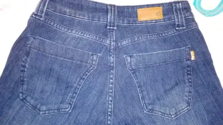 Pantalón vaquero mujer SOS azul