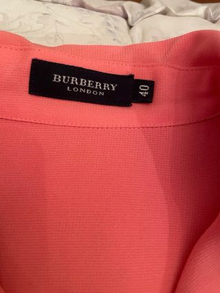 Blusa Burberry manga corta talla 40