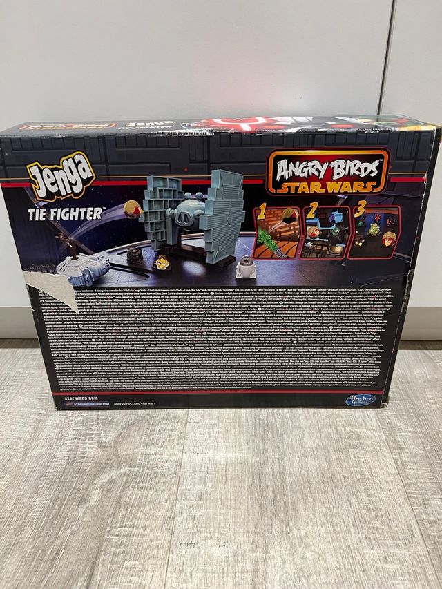 Jenga Angry Birds Star Wars Tie Fighter Game