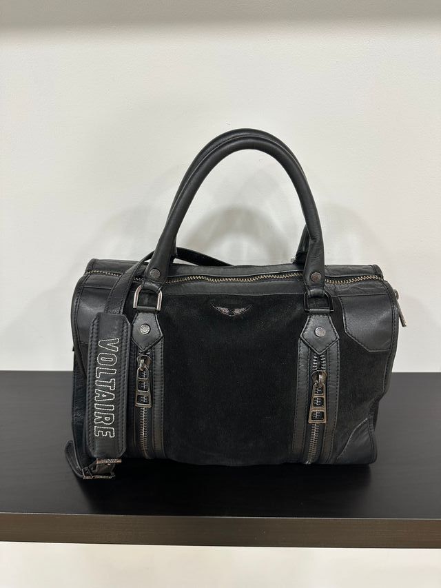 Borsa Zadig & Voltaire in pelle nera/pelle scamosciata
