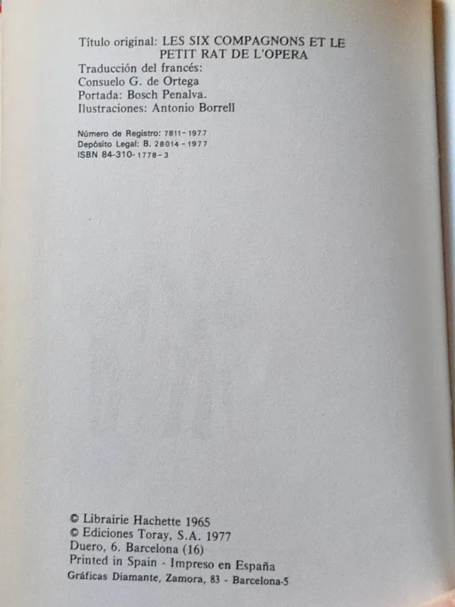 Colección libros "Los 6 amigos"