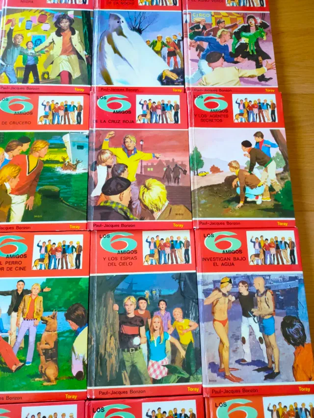 Colección libros "Los 6 amigos"