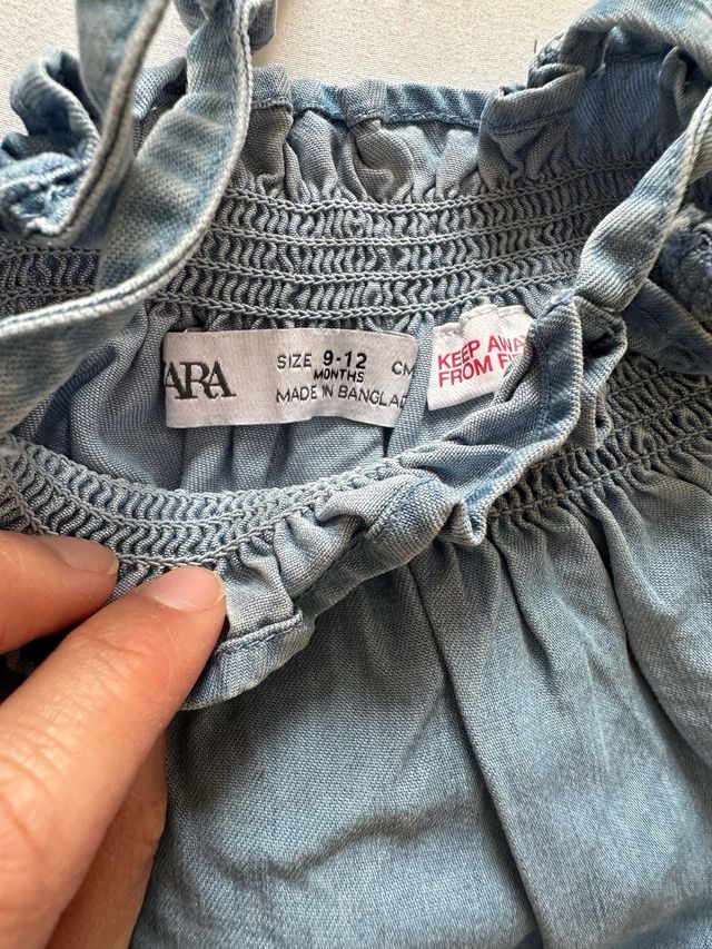 Conjunto de niña: Vestido y braguita