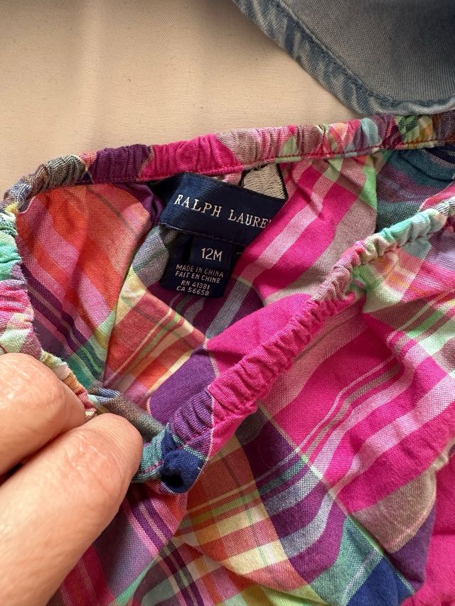 Conjunto de niña: Vestido y braguita