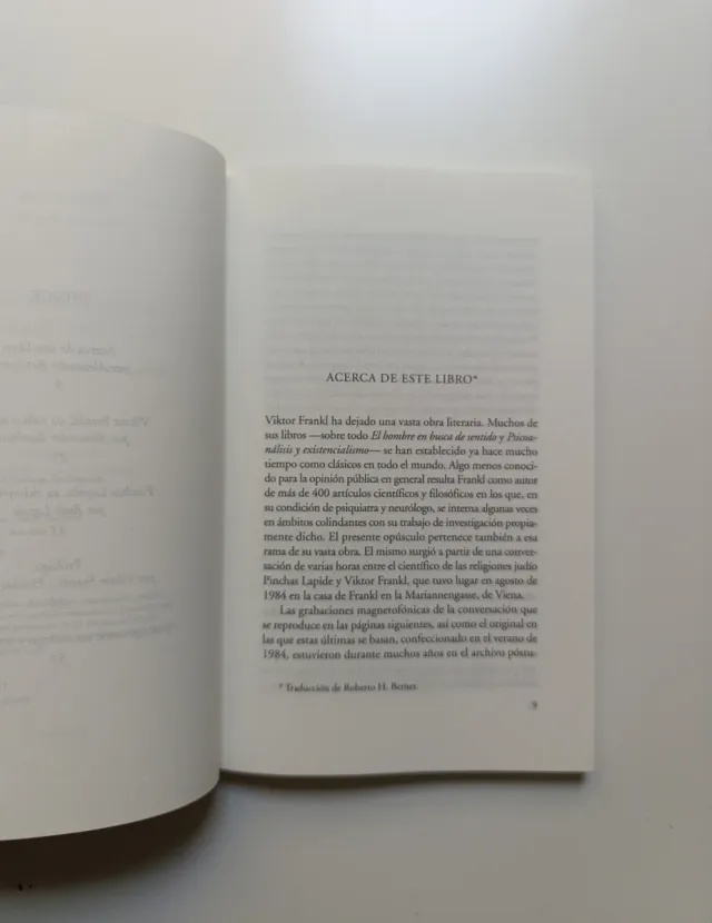 Búsqueda de Dios y sentido de la vida.