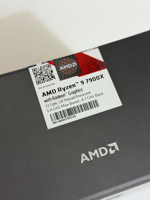 Procesador AMD Ryzen 9 7900X