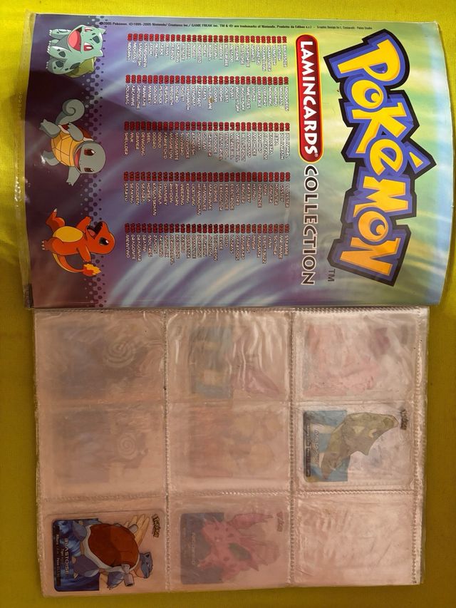 Álbum + 57 Lamincards Pokémon