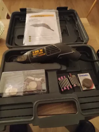 Mini taladro estilo dremel multifuncional 130W con