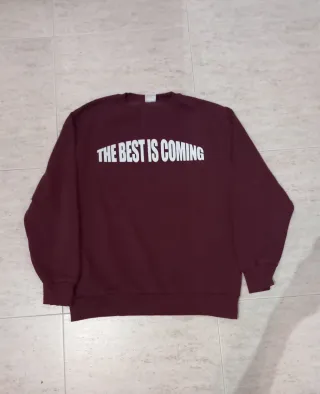 Sudadera Zara The Best Is Coming