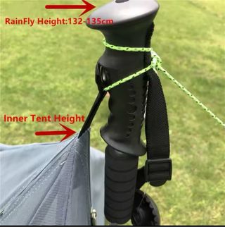 Tienda campaña individual ultraligera