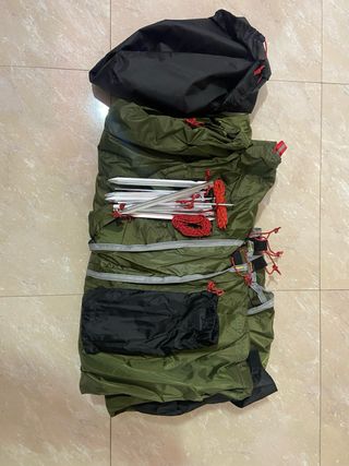 Tienda campaña individual ultraligera