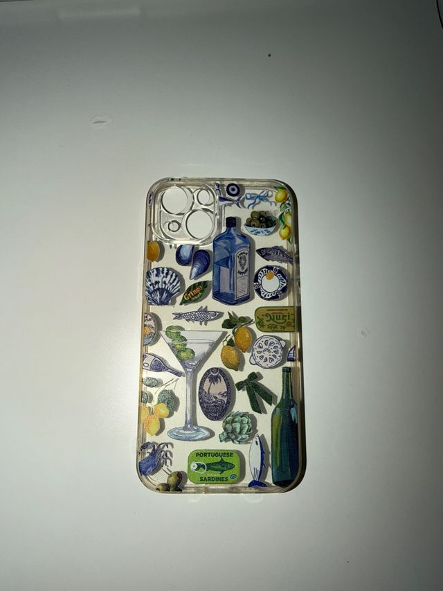 Custodia iPhone 13 con stampa estiva