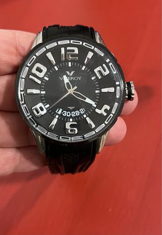Reloj de hombre Viceroy Deportivo Negro y Plateado