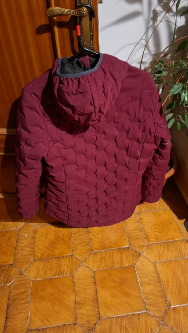 Chaqueta Trangoworld plumífera roja