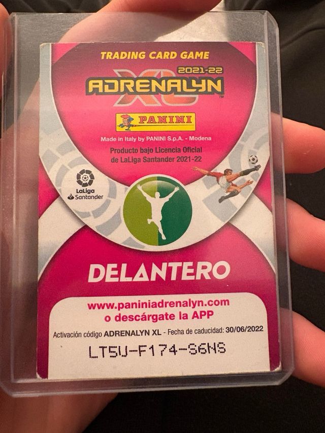 Carta Adrenalyn Momentum Ansu Fati 21/22