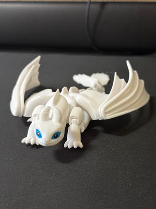 Figura Light Fury 3D Articulada