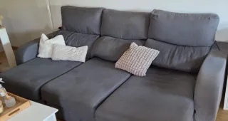 Sofá Chaise Longue Convertible en cama