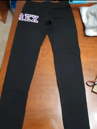 Leggings Pyrex neri taglia S