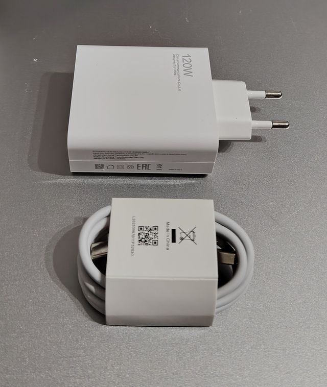 Cargador 120W compartible Xiaomi POCO Redmi Note