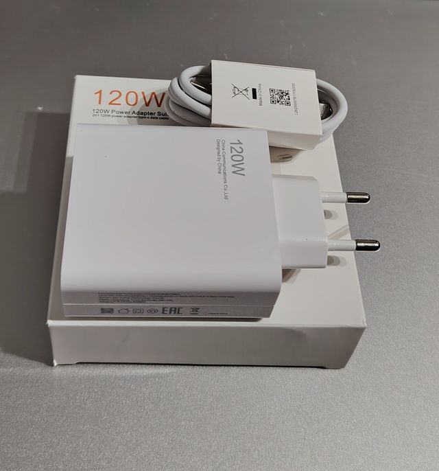 Cargador 120W compartible Xiaomi POCO Redmi Note