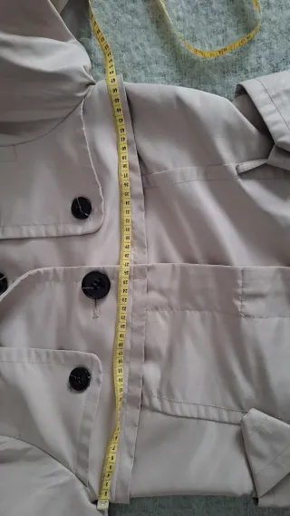 Gabardina Beige Mango Talla M