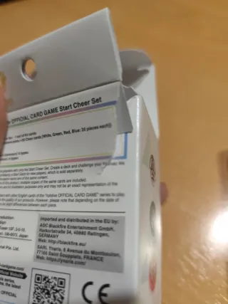 Set de Cartas HOLOLIVE Start Cheer Set