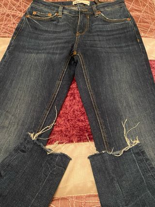 Pantalones vaqueros azules XS