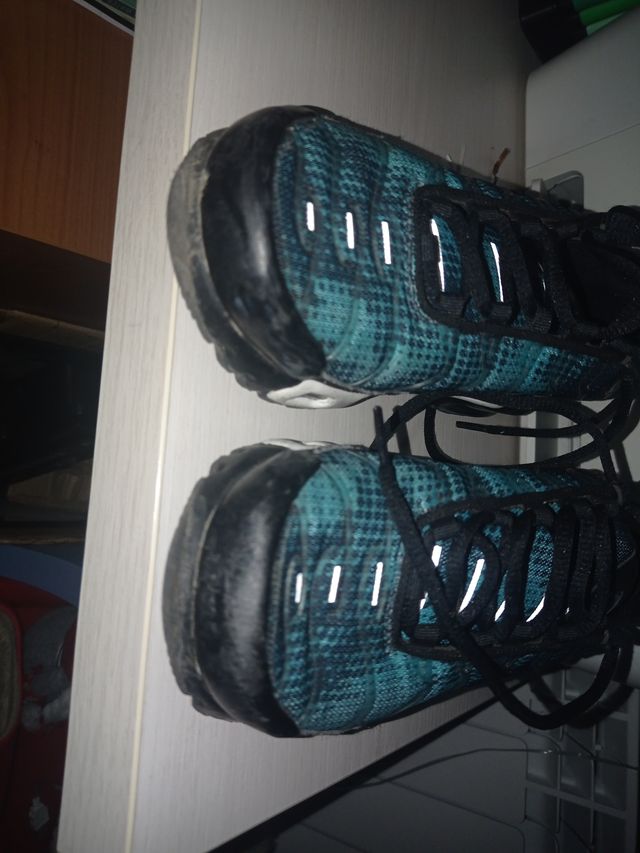 Scarpe Nike TN verdi e nere