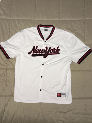 Camiseta New York Béisbol Blanca