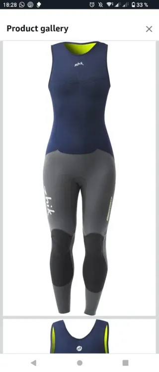 Traje neopreno Zhik chica