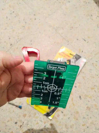 Crimpadora, Escofina, Placa de Objetivo