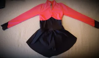 Maillot patinaje falda integrada Talla 14