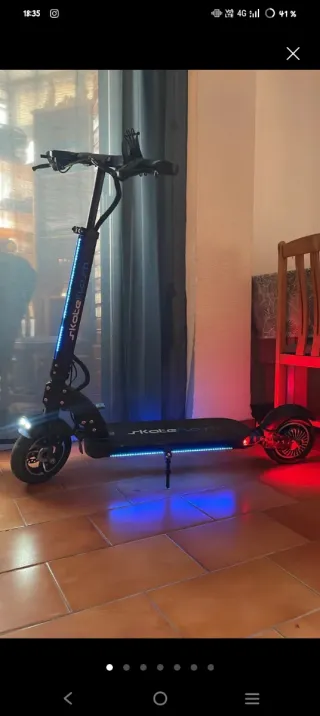 Patinete Eléctrico skateflash advensee