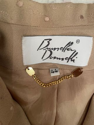 Traje mujer Talla 44 Beige