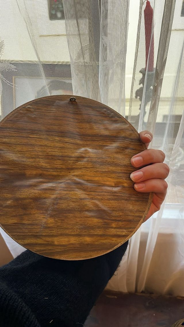 Arte mural vintage pan de angel. Pieza unica