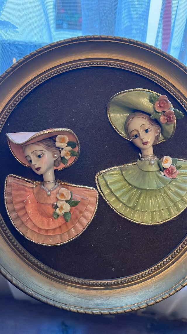 Arte mural vintage pan de angel. Pieza unica