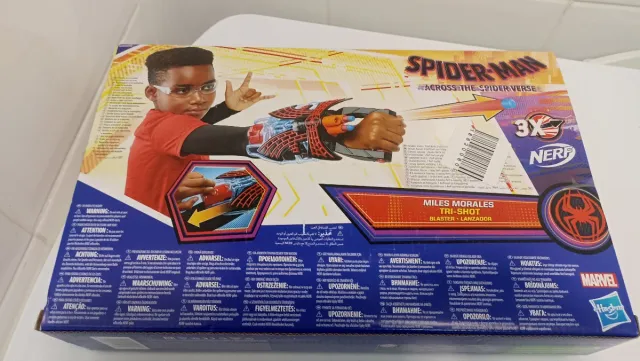 Lançador Nerf Homem-Aranha Tri-Shot