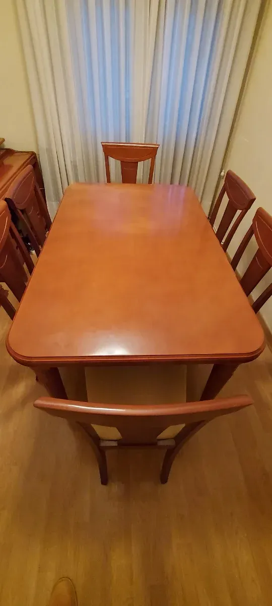 Comedor madera cerezo