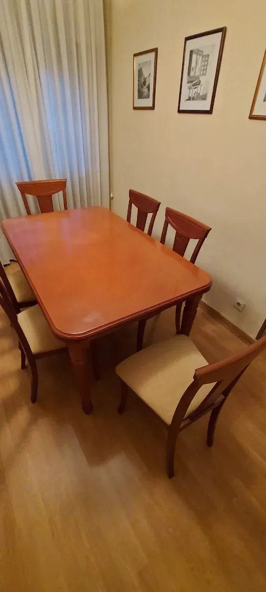 Comedor madera cerezo