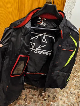 Cazadora Moto Invierno Negra