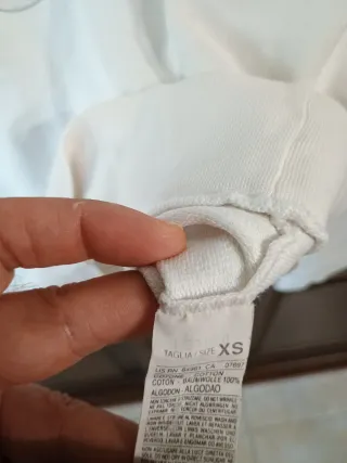 Felpa leggera Sisley con cappuccio taglia XS