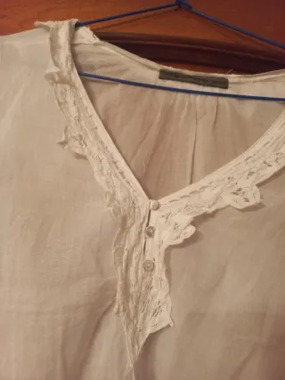 Camisa blanca talla S