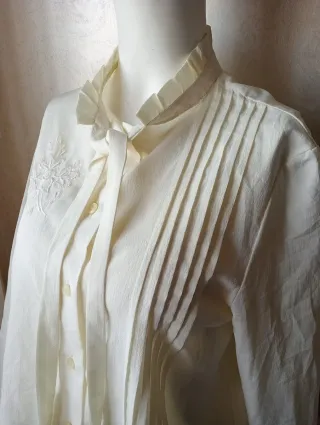 Camicia con fiocco - Vintage