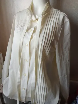 Camicia con fiocco - Vintage