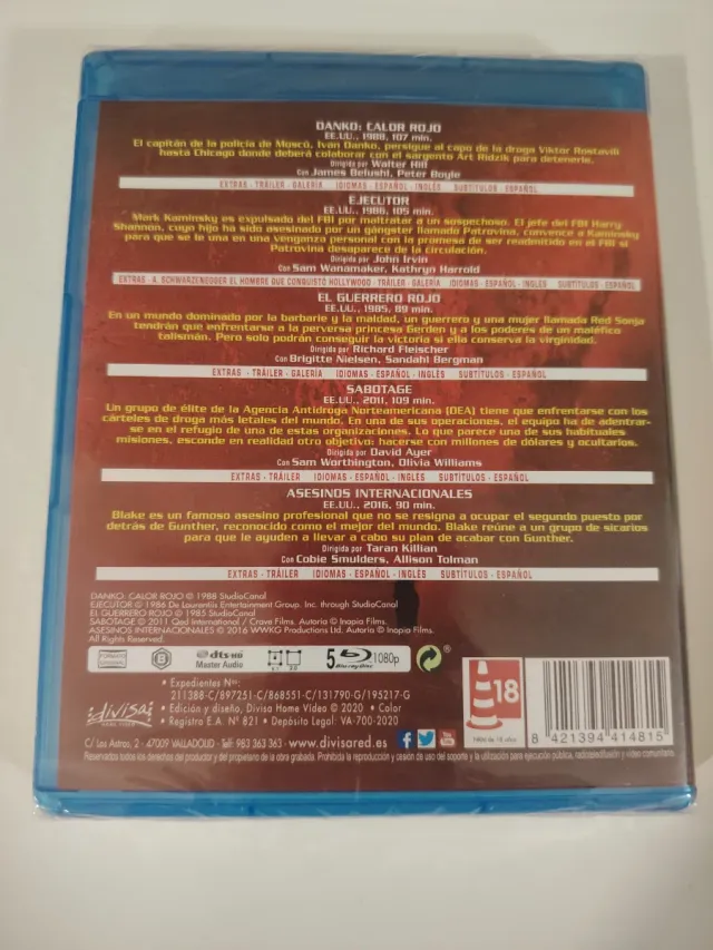 Blu-ray Schwarzenegger 5 Film