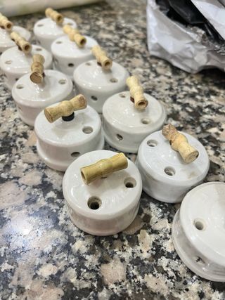 Interruptor de Porcelana Vintage