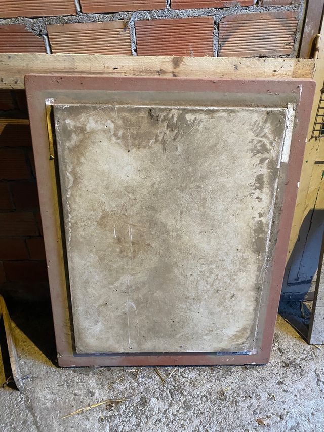 Caseta perro exterior piedra base