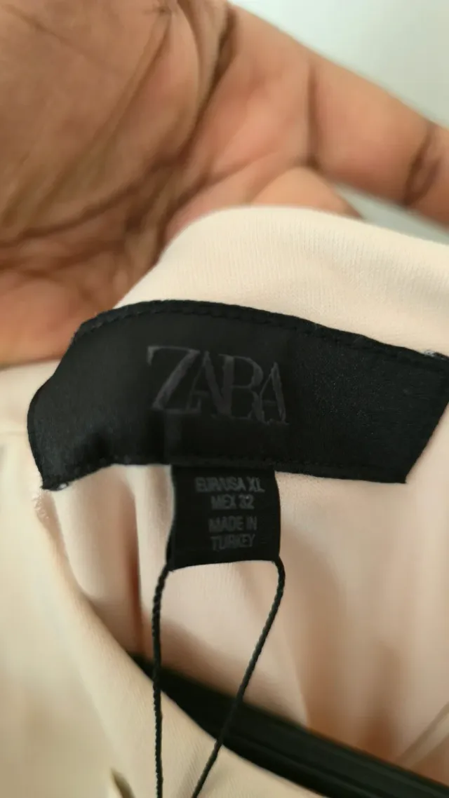 Vestido Zara Mini Volantes Talla XL