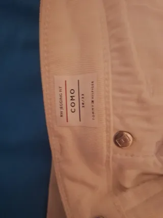 Pantalones Tommy Hilfiger Blancos